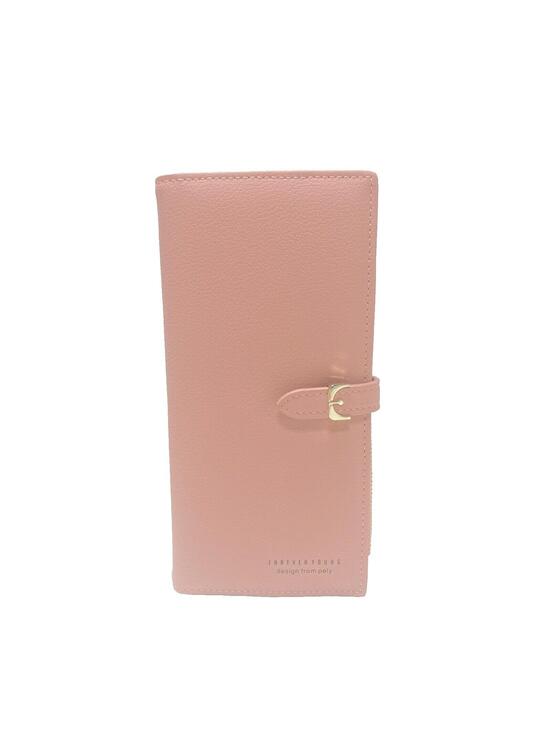 Handbags - Womens Pink Wallet Brand New Lots of Card Slots Zippered Coin Pocket Stylish
